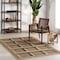 Nuloom Aletta Geometric Tiled Jute Area Rug 5ft x 8ft TADP03A-508 - alternate 1